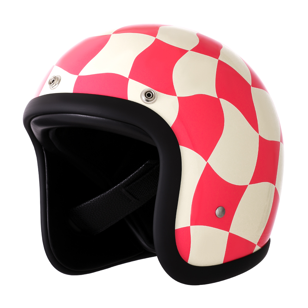 Vintage Open Face Retro Helmet - TT&COCASCOS 오토바이 헬멧 제트 신형 디자인
