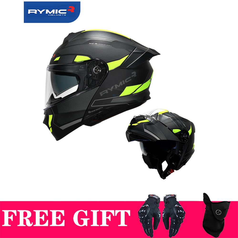 Motorcycle Helmet Inner Sun Visor Lens - 오토바이 더블 렌즈 레이싱 Casque 내부
