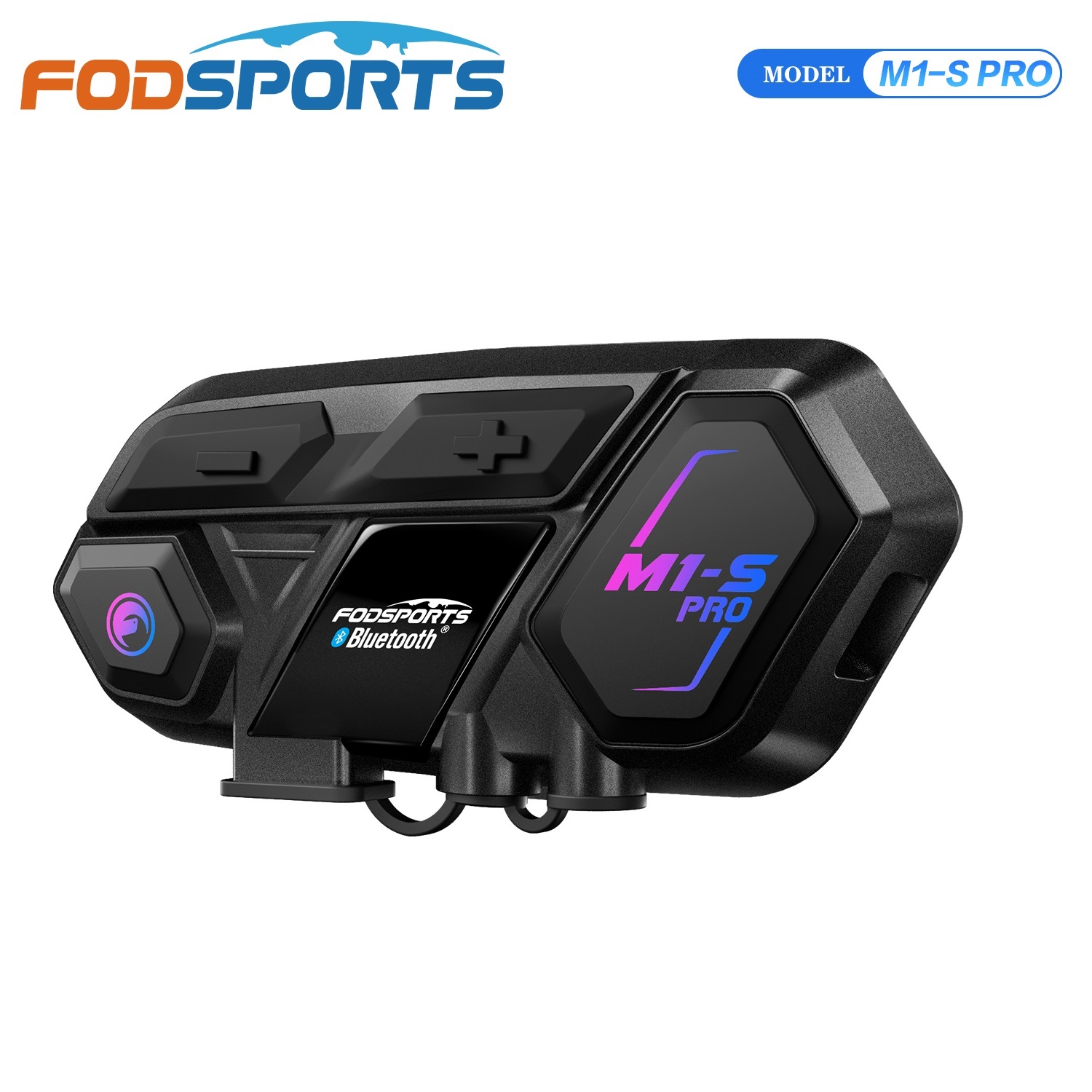 Universal Motorcycle Helmet Intercom Headset - 포드스포츠 M1-S 프로 오토바이 블루투스 인터콤,
