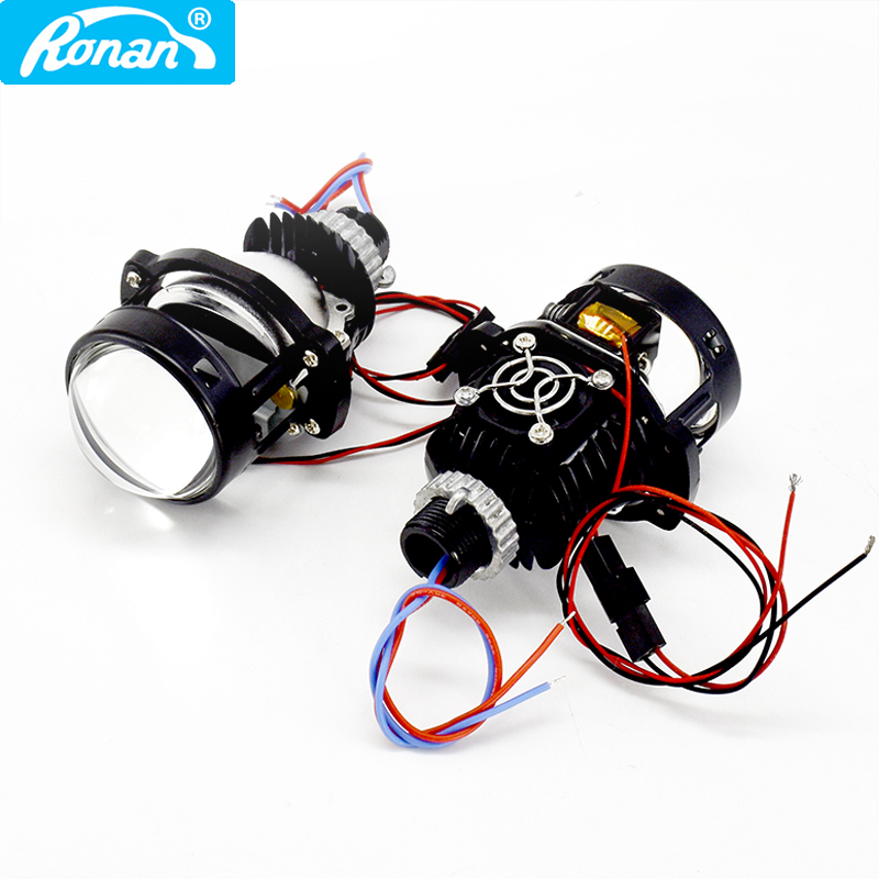 RONAN-2.0 인치 미니 Bi-Led 프로젝터 개조 - Universal Motorcycle Led Headlight Projector 리뷰 및 가격