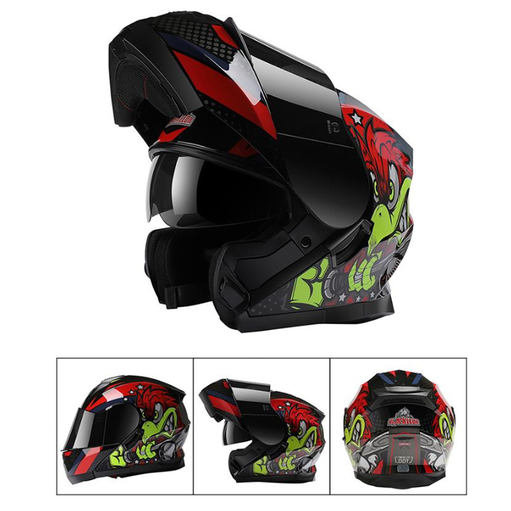 풀 페이스 ADV 오토바이 듀얼 바이저 렌즈 플립 업  - Dual Visor Motorcycle Racing Helmet 리뷰 및 가격