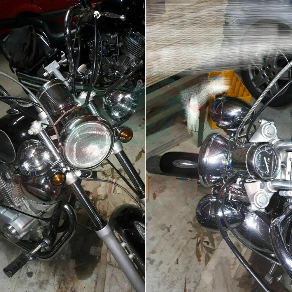크롬 범용 오토바이 안개등 헤드라이트 램프 DC12V  - Universal Motorcycle Led Headlight Projector 리뷰 및 가격