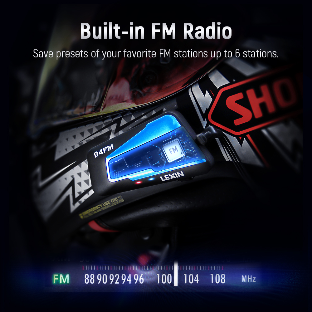 Lexin B4FM-X 블루투스 오토바이 인터콤 헬멧  - Universal Motorcycle Helmet Intercom Headset 리뷰 및 가격