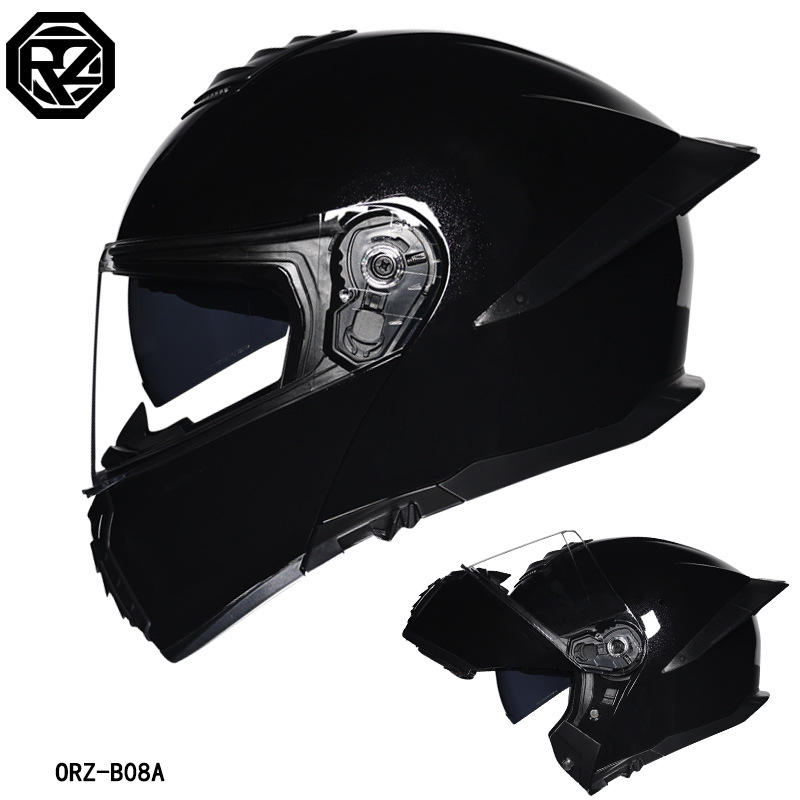 ORZ 오토바이 헬멧 듀얼 바이저 모듈형 플립업 풀페이 - Modular Flip Up Motorcycle Helmet Dot Approved 리뷰 및 가격