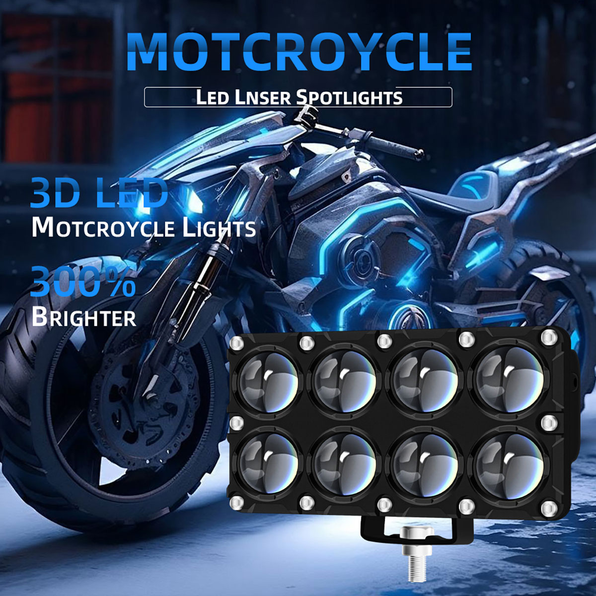 6/8/10 렌즈 보조 오토바이 스포트라이트 작업용 안 - Universal Motorcycle Led Headlight Projector 리뷰 및 가격