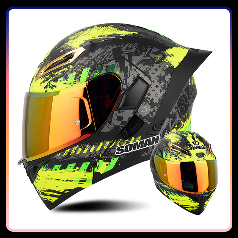 남성 여성 오토바이 헬멧 풀 페이스 헬멧 다채로운 듀얼 - Modular Flip Up Motorcycle Helmet Dot Approved 리뷰 및 가격