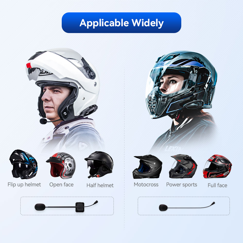 전체/하프 헬멧 인터콤 헤드셋 플러그용 LEXIN-G2 - Universal Motorcycle Helmet Intercom Headset 리뷰 및 가격