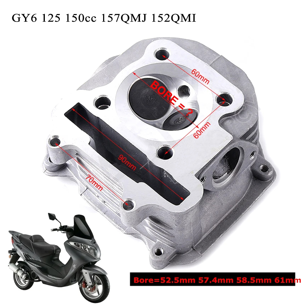 GY6 150 실린더 헤드 오토바이 부품, 중국 스쿠터 - Scooter Parts 리뷰 및 가격