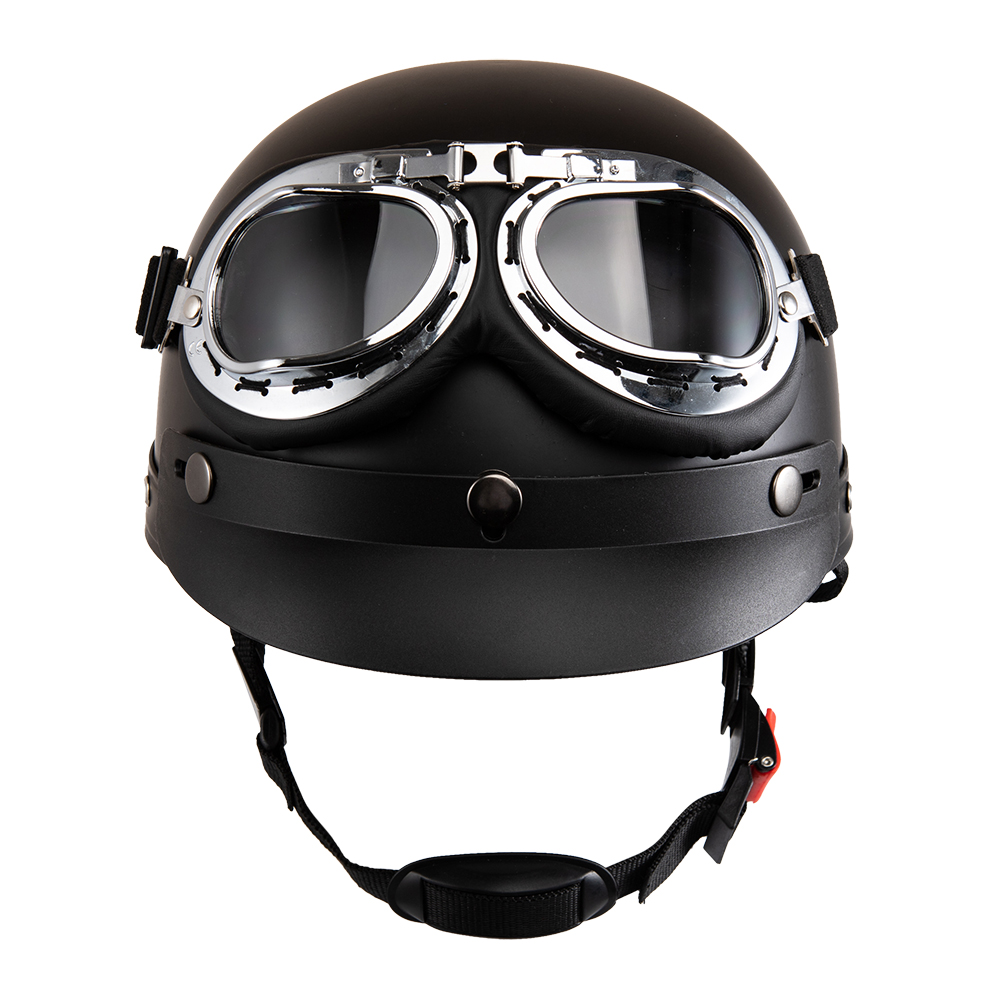 오토바이 헬멧 오픈 페이스 레트로 커패시턴스 드 모토  - Vintage Open Face Retro Helmet 리뷰 및 가격