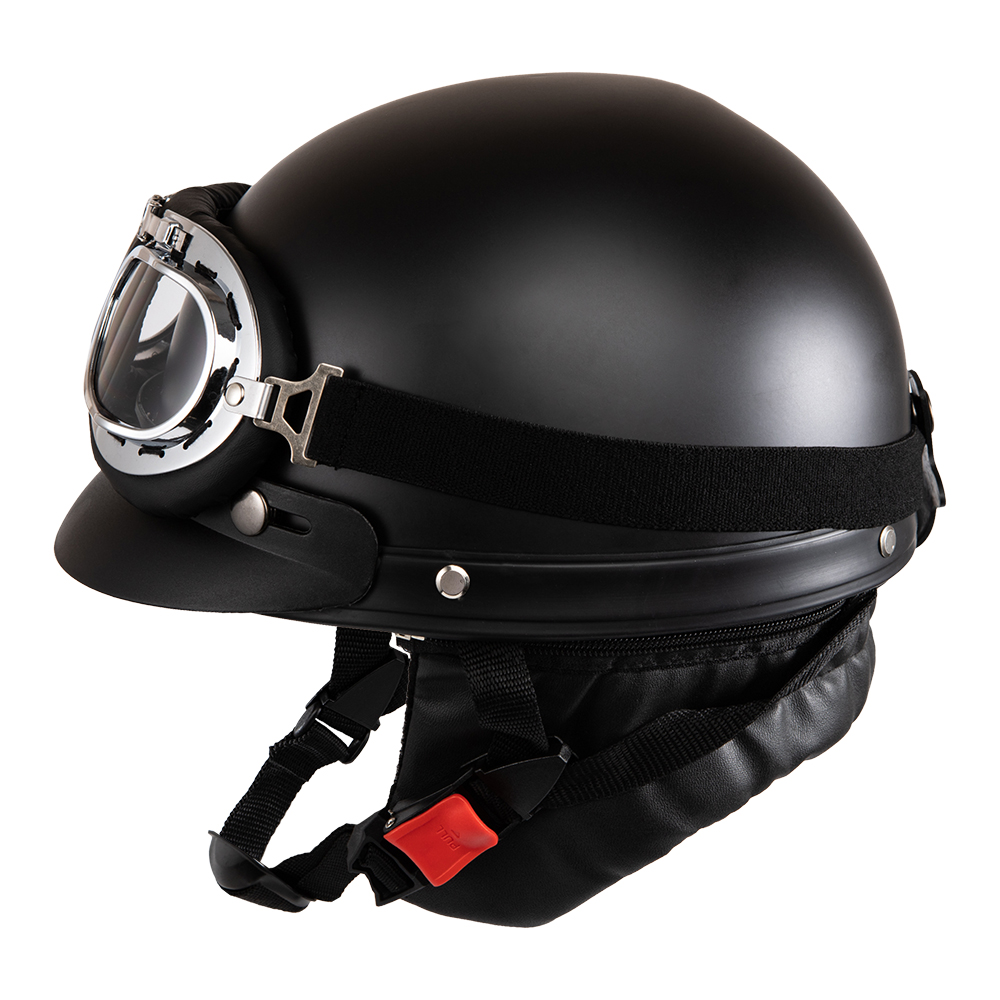 오토바이 헬멧 오픈 페이스 레트로 커패시턴스 드 모토  - Vintage Open Face Retro Helmet 리뷰 및 가격